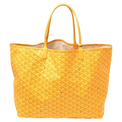 goyard tote bag yellow|goyard tote where to buy.